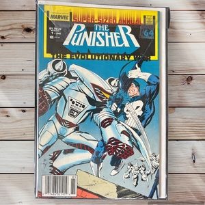 The Punisher Annual #1! The Evolutionary War! 1988 Marvel Comics